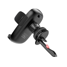 Заредете изображение във визуализатора на галерията – Acefast car holder with wireless charging for dashboard, windshield or air vent 15w d10 black
