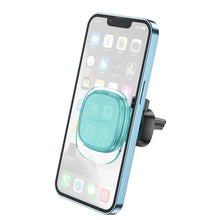 Заредете изображение във визуализатора на галерията – Borofone Car holder BH82 Clear magnetic to air vent light blue
