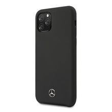 Заредете изображение във визуализатора на галерията – Mercedes MEHCN58SILBK iPhone 11 Pro hardcase black/black Silicone Line
