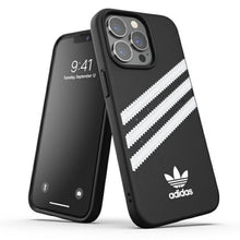 Заредете изображение във визуализатора на галерията – Adidas OR Moulded Case PU iPhone 13 Pro / 13 6,1" czarno biały / black white 47114
