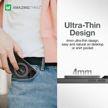 Заредете изображение във визуализатора на галерията – Amazing Thing Ring Titan Mag Magnetic holder stand IGTMBK grey
