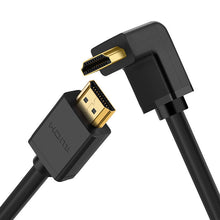 Заредете изображение във визуализатора на галерията – Ugreen HD103 Cable 270 Degree HDMI 2.0 / 4K / 60Hz / 1080p / 30AWG / 3m Black (10122)
