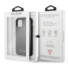 Заредете изображение във визуализатора на галерията – Guess GUHCN58IGLBK iPhone 11 Pro czarny/black hard case Iridescent
