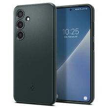 Заредете изображение във визуализатора на галерията – Spigen Thin Fit case for Samsung Galaxy S24 - dark green
