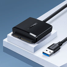 Заредете изображение във визуализатора на галерията – Ugreen USB3.0 adapter for 2.5'' / 3.5'' SATA disk black (CM257)
