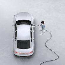 Заредете изображение във визуализатора на галерията – Car washer + 30m telescopic hose + Baseus GF3 universal connector - dark gray
