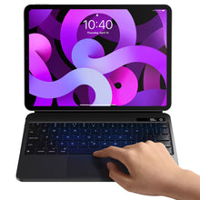 Заредете изображение във визуализатора на галерията – Baseus Brilliance bluetooth keyboard case iPad Pro 11'' (2018) / iPad Air 4 10.9'' / iPad Air 5 10.9'' / iPad 10 10.9'' (2022) magnetic flip stand gray
