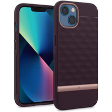 Заредете изображение във визуализатора на галерията – CASEOLOGY PARALLAX IPHONE 13 BURGUNDY
