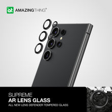 Заредете изображение във визуализатора на галерията – Amazing Thing Tempered glass AR Lens Glass S24UCAMSGLA on camera do Samsung Galaxy S24 Ultra (5 pieces) grey
