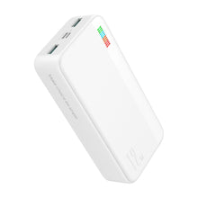 Заредете изображение във визуализатора на галерията – Joyroom powerbank 30000mAh Dazzling Series 12W white (JR-T018)
