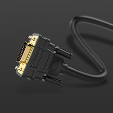 Заредете изображение във визуализатора на галерията – Ugreen cable cable DVI-I (Dual Link - 24+5) - VGA 2m black (DV102)

