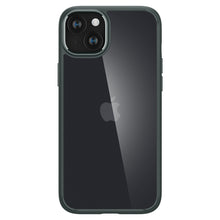 Заредете изображение във визуализатора на галерията – Spigen Ultra Hybrid case for iPhone 15 - dark green
