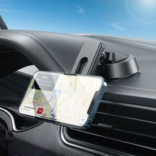 Заредете изображение във визуализатора на галерията – HOCO car holder megnetic to deck / central console Flying H16 black
