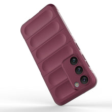 Заредете изображение във визуализатора на галерията – Magic Shield Case for Samsung Galaxy S23 flexible armored cover burgundy
