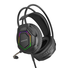 Заредете изображение във визуализатора на галерията – Borofone Headphones BO105 Thunder black
