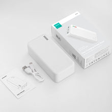 Заредете изображение във визуализатора на галерията – Joyroom powerbank 30000mAh Dazzling Series 12W white (JR-T018)
