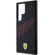 Заредете изображение във визуализатора на галерията – Original FERRARI hardcase Big SF Perforated FEHCS24LPINK for Samsung Galaxy  S24 Ultra Black
