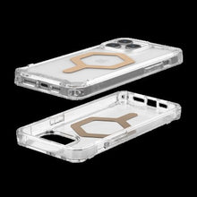 Заредете изображение във визуализатора на галерията – UAG Plyo Magsafe - protective case for iPhone 15 Pro Max compatible with MagSafe (ice-gold)
