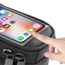Заредете изображение във визуализатора на галерията – Bike bag on the bicycle frame with zip 0,8l sahoo 12496l-ca5-sa - TopMag
