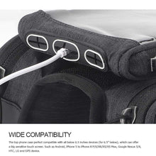 Заредете изображение във визуализатора на галерията – Bike bag on the bicycle frame with zip waterproof 1,5l sahoo 121462-sa - TopMag
