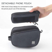 Заредете изображение във визуализатора на галерията – Bike bag on the bicycle frame with zip waterproof 1,5l sahoo 121462-sa - TopMag
