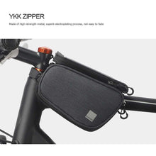 Заредете изображение във визуализатора на галерията – Bike bag on the bicycle frame with zip waterproof 1,5l sahoo 121462-sa - TopMag
