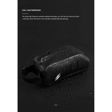 Заредете изображение във визуализатора на галерията – Bike bag on the bicycle frame with zip waterproof 1l sahoo 122009 - TopMag
