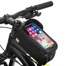 Заредете изображение във визуализатора на галерията – Bike bag on the bicycle frame with zip waterproof with sunprotect 0,8l sahoo 122053 - TopMag
