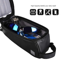 Заредете изображение във визуализатора на галерията – Bike bag on the bicycle frame with zip waterproof with sunprotect 0,8l sahoo 122053 - TopMag
