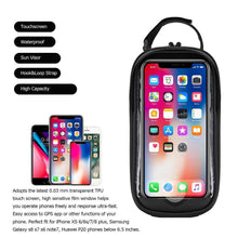 Заредете изображение във визуализатора на галерията – Bike bag on the bicycle frame with zip waterproof with sunprotect 0,8l sahoo 122053 - TopMag
