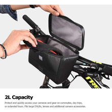Заредете изображение във визуализатора на галерията – Bike bag on wheel with zip waterproof 2l sahoo 112049 - TopMag
