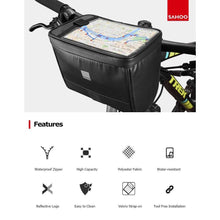 Заредете изображение във визуализатора на галерията – Bike bag on wheel with zip waterproof 2l sahoo 112049 - TopMag
