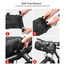 Заредете изображение във визуализатора на галерията – Bike bag on wheel with zip waterproof 3l-7l sahoo 111369-sa - TopMag
