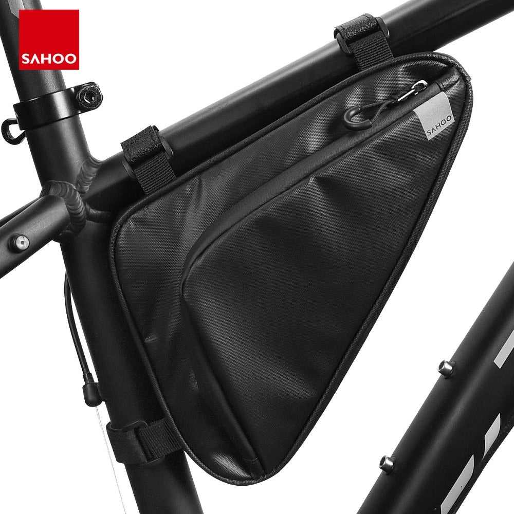 Bike bag traingle under the bicycle frame with zip 1,5l sahoo 122065 - TopMag