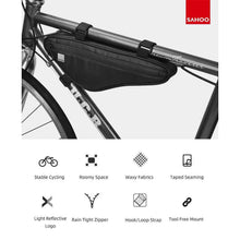 Заредете изображение във визуализатора на галерията – Bike bag under the bicycle frame with zip 1l sahoo 122057 - TopMag
