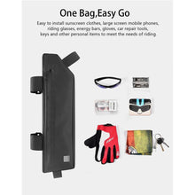 Заредете изображение във визуализатора на галерията – Bike bag under the bicycle frame with zip 2l sahoo 121384 - TopMag
