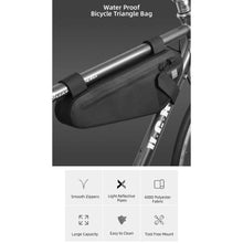 Заредете изображение във визуализатора на галерията – Bike bag under the bicycle frame with zip 2l sahoo 122033 - TopMag
