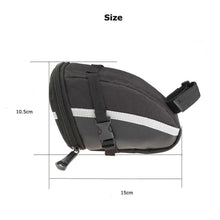 Заредете изображение във визуализатора на галерията – Bike bag under the bicycle seat with zip 1,2l sahoo 13196 - TopMag
