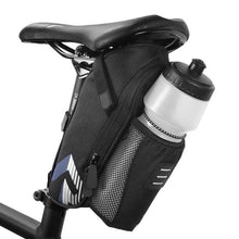 Заредете изображение във визуализатора на галерията – Bike bag under the bicycle seat with zip 1,8l + bootle holder sahoo 131395-a - TopMag
