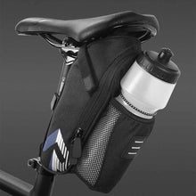 Заредете изображение във визуализатора на галерията – Bike bag under the bicycle seat with zip 1,8l + bootle holder sahoo 131395-a - TopMag

