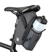 Заредете изображение във визуализатора на галерията – Bike bag under the bicycle seat with zip 1,8l + bootle holder sahoo 131464-sa - TopMag
