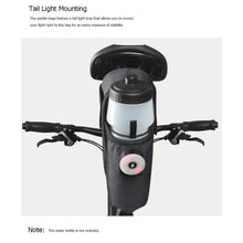 Заредете изображение във визуализатора на галерията – Bike bag under the bicycle seat with zip 1,8l + bootle holder sahoo 131464-sa - TopMag
