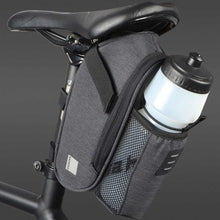 Заредете изображение във визуализатора на галерията – Bike bag under the bicycle seat with zip 1,8l + bootle holder sahoo 131464-sa - TopMag
