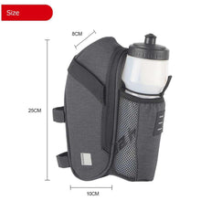 Заредете изображение във визуализатора на галерията – Bike bag under the bicycle seat with zip 1,8l + bootle holder sahoo 131464-sa - TopMag

