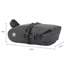 Заредете изображение във визуализатора на галерията – Bike bag under the bicycle seat with zip waterproof 1l sahoo 131363-sa - TopMag
