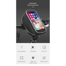 Заредете изображение във визуализатора на галерията – Bike holder wheel with zip waterproof 1,5l sahoo 11810l-a - TopMag
