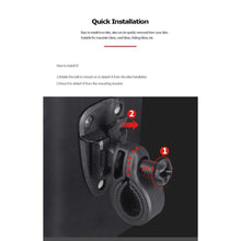 Заредете изображение във визуализатора на галерията – Bike holder wheel with zip waterproof 6,5" sahoo 111362-sa - TopMag
