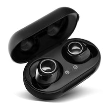 Заредете изображение във визуализатора на галерията – Bluetooth earphone stereo tws model t20 black with power bank - TopMag

