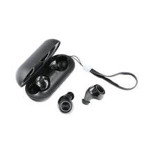 Заредете изображение във визуализатора на галерията – Bluetooth earphone stereo tws model t20 black with power bank - TopMag
