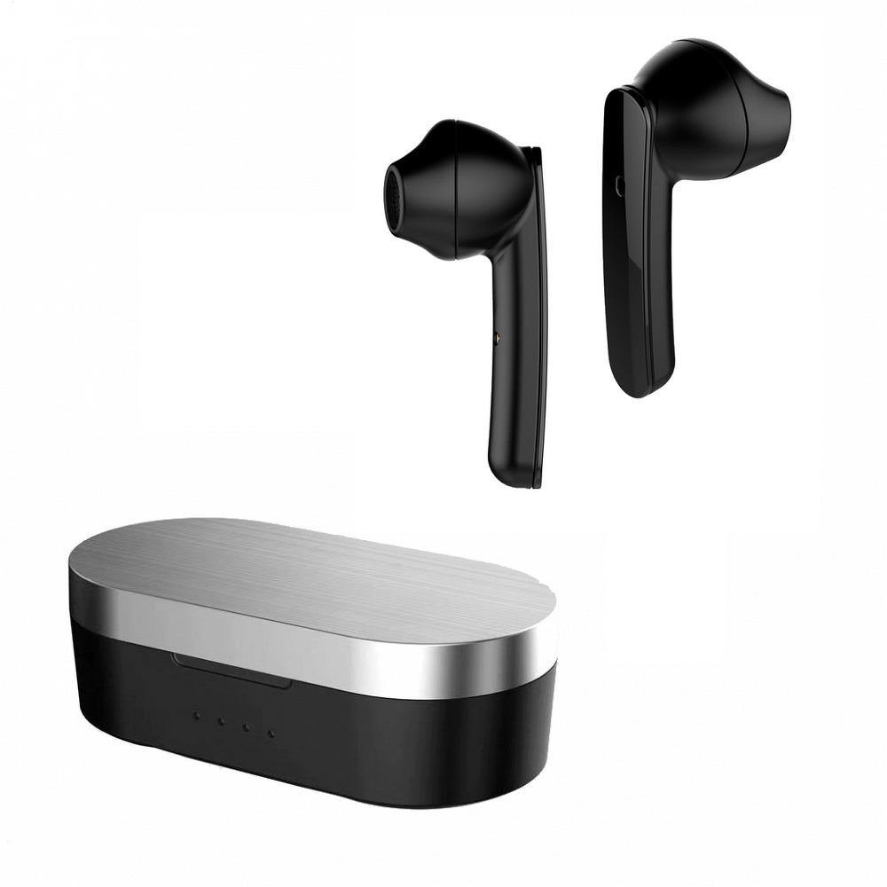 Bluetooth слушалки tws slart ap-tw-b1 с микрофон type c черни - TopMag